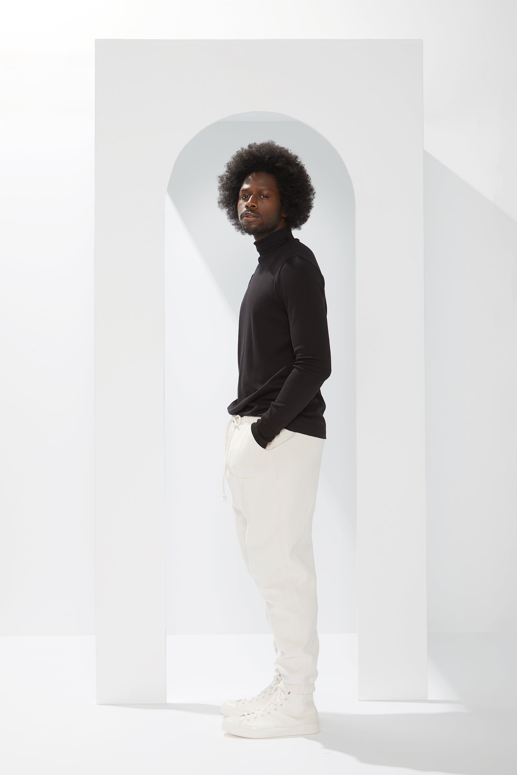 A.BCH A.37 Undyed Fleecy Trackpants in Organic Cotton