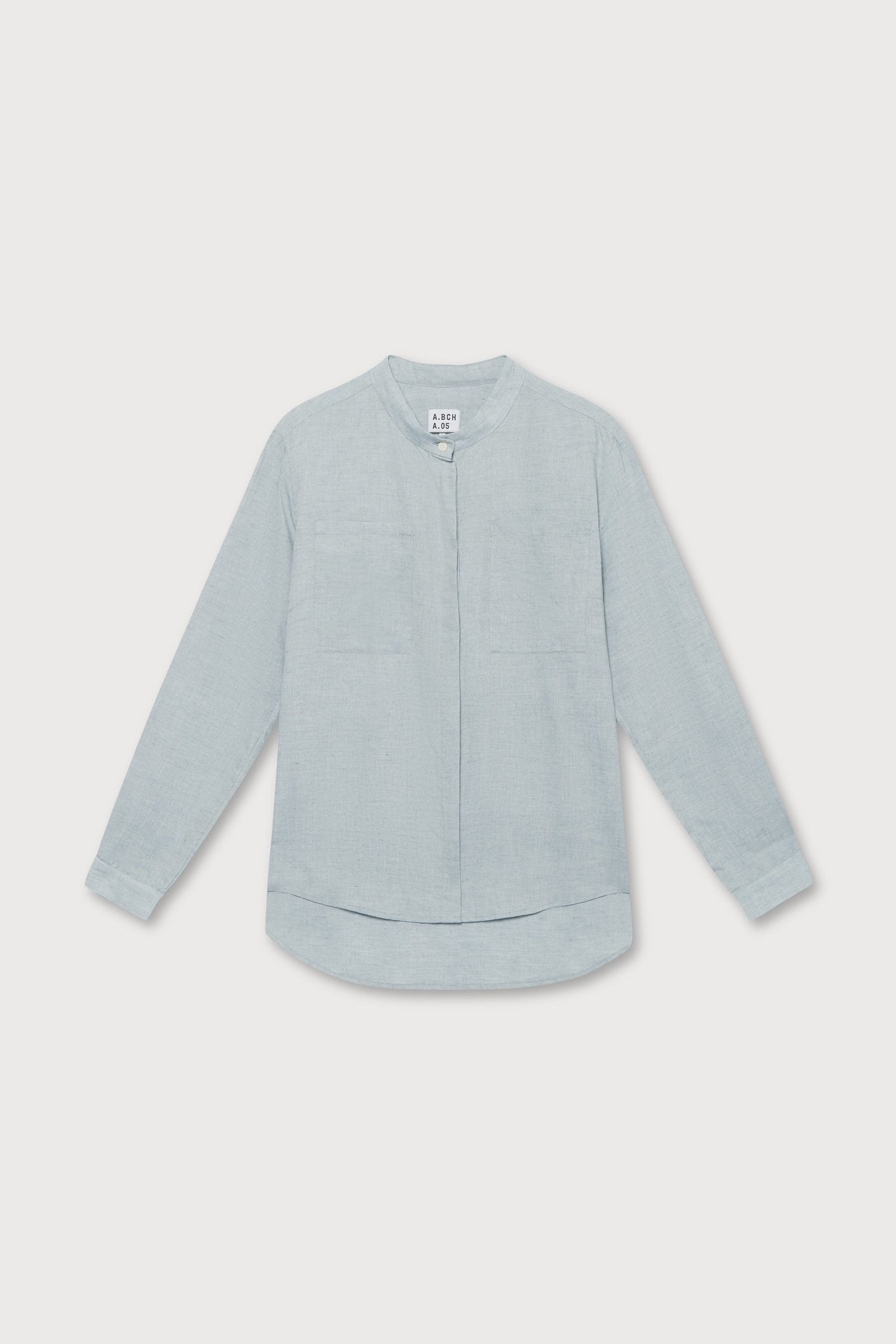 A.BCH A.05 Light Indigo Hemp Organic Cotton Chambray