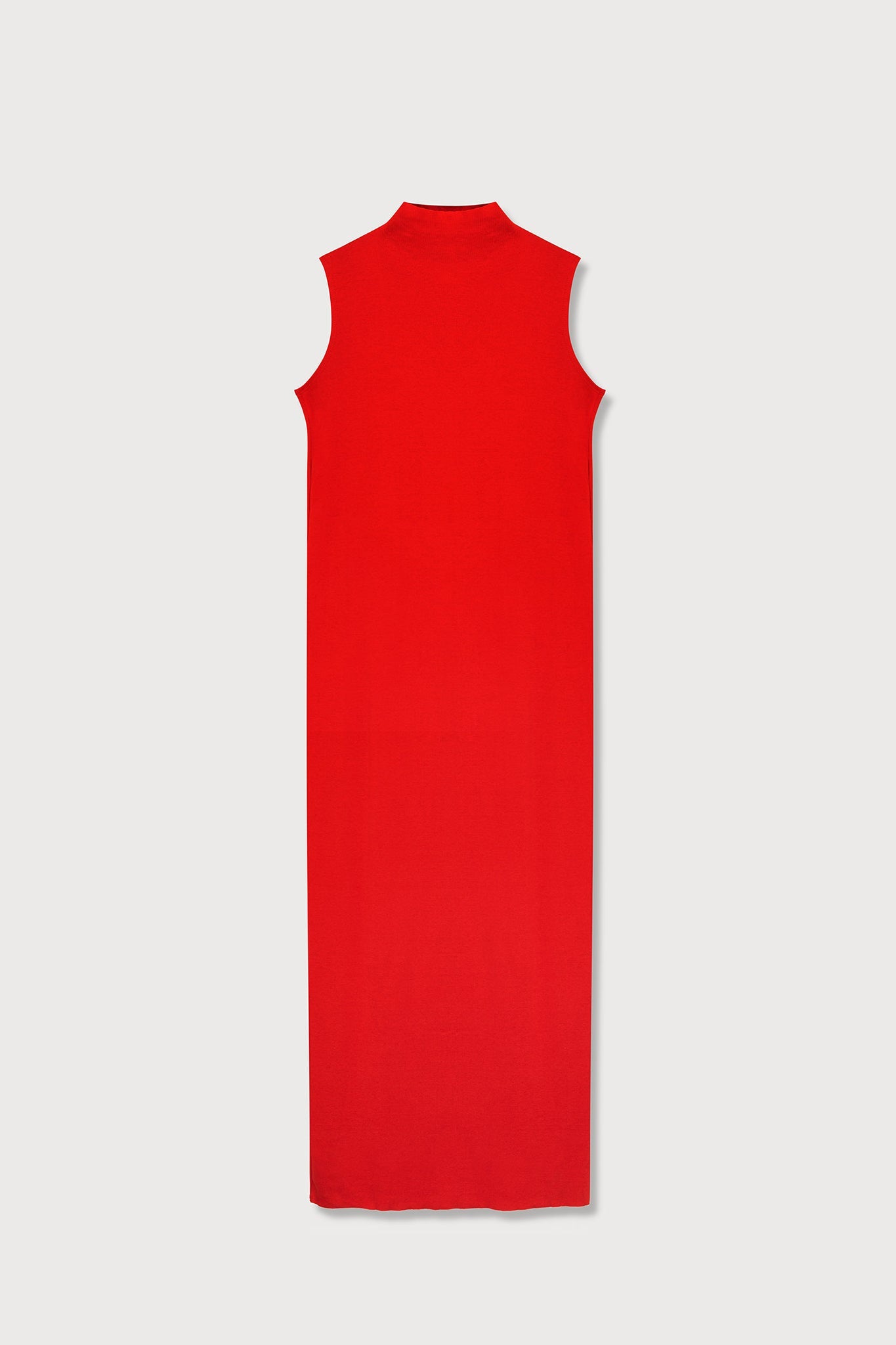 A.BCH A.14 Cherry Sleeveless Skivvy Dress in Organic Cotton Rib