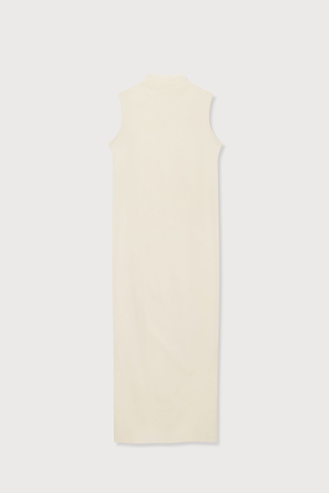 A.BCH A.14 Undyed Sleeveless Skivvy Dress in Organic Cotton Rib