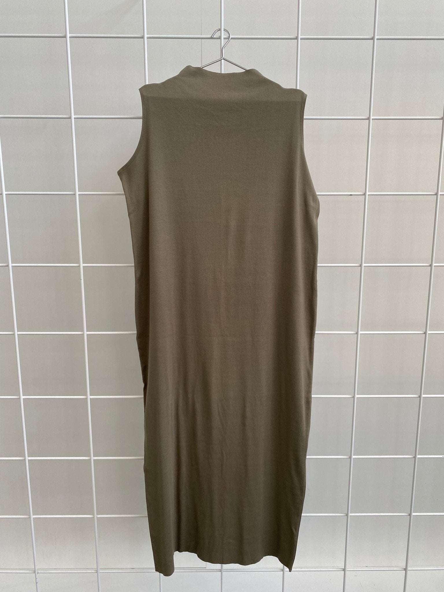 A.14 Sage Sleeveless Skivvy dress