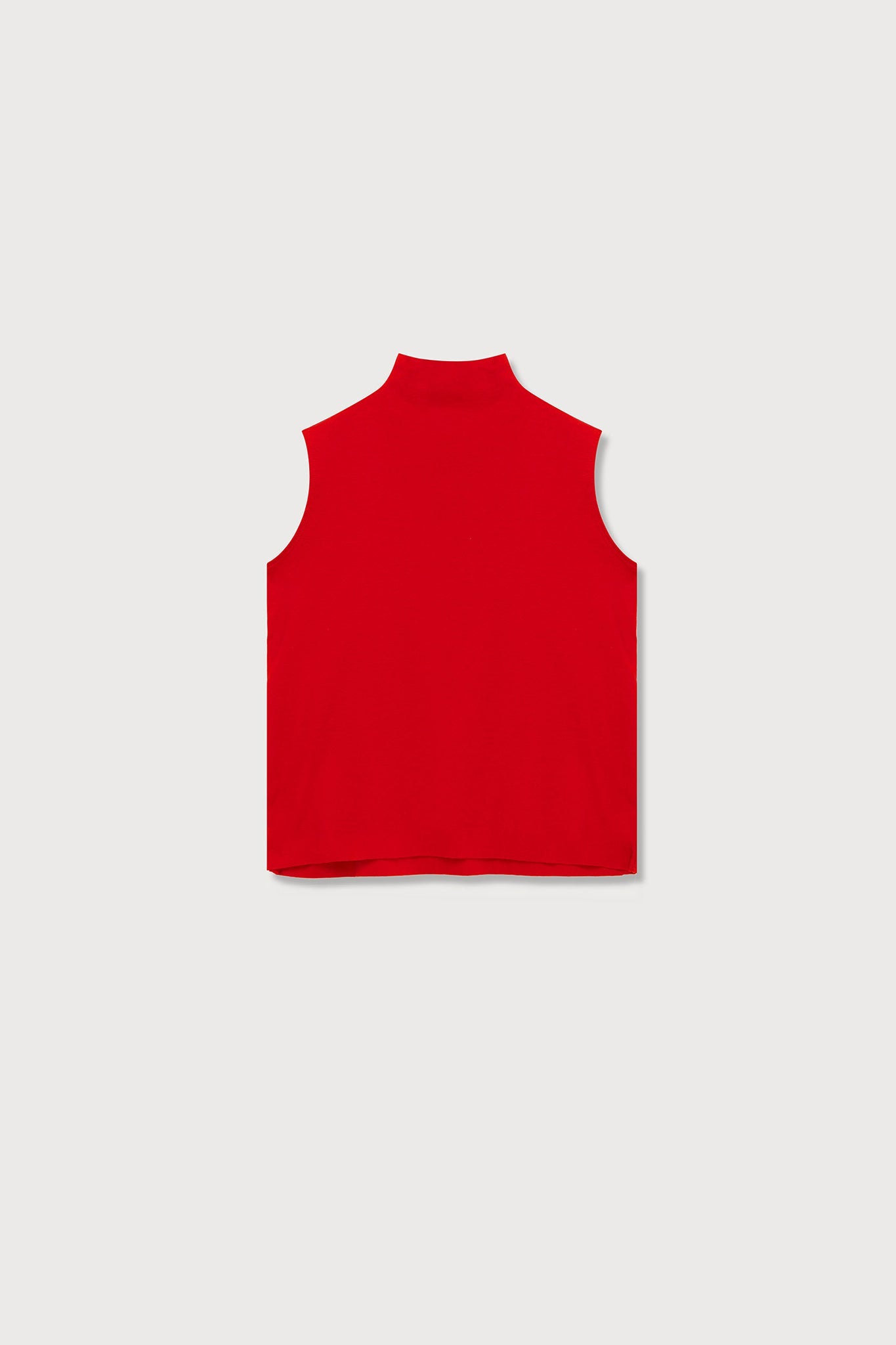 A.BCH A.14 Cherry Sleeveless Skivvy in Organic Cotton Rib