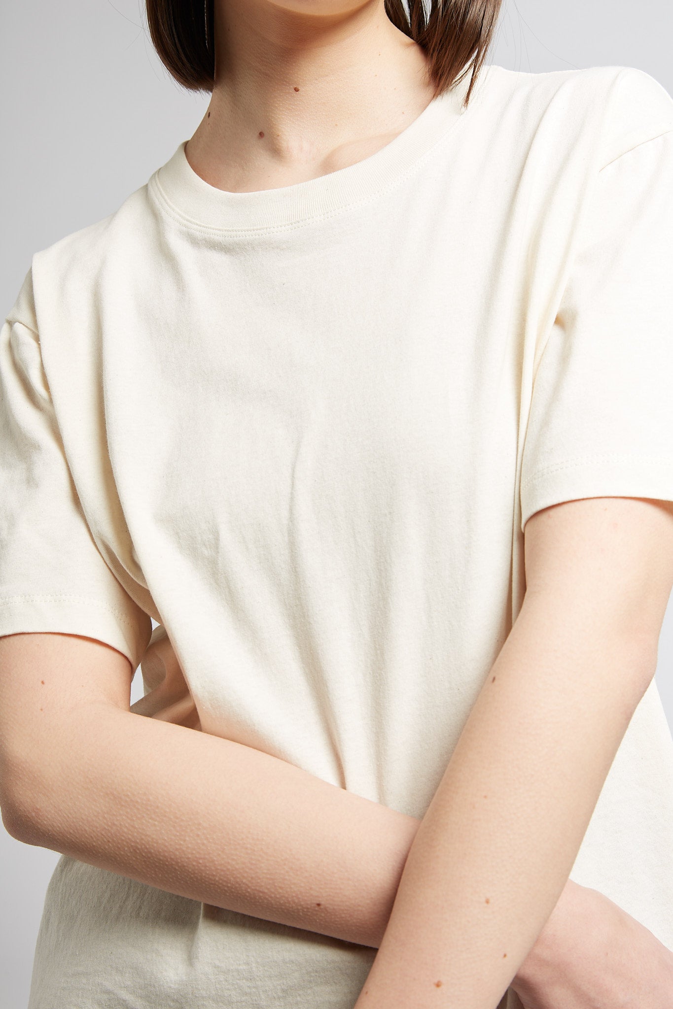 A.15 Undyed Classic Tshirt in Organic and Recycled Cotton