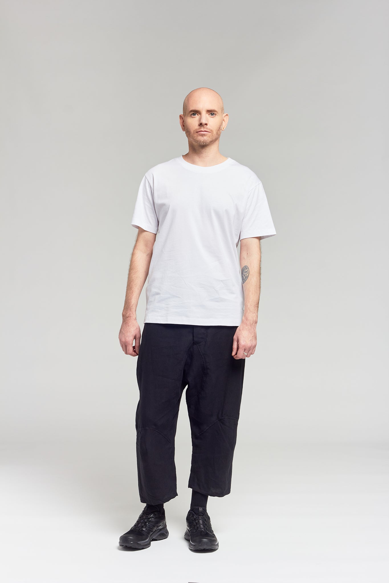 A.BCH A.15 White Classic T-shirt in Organic Cotton