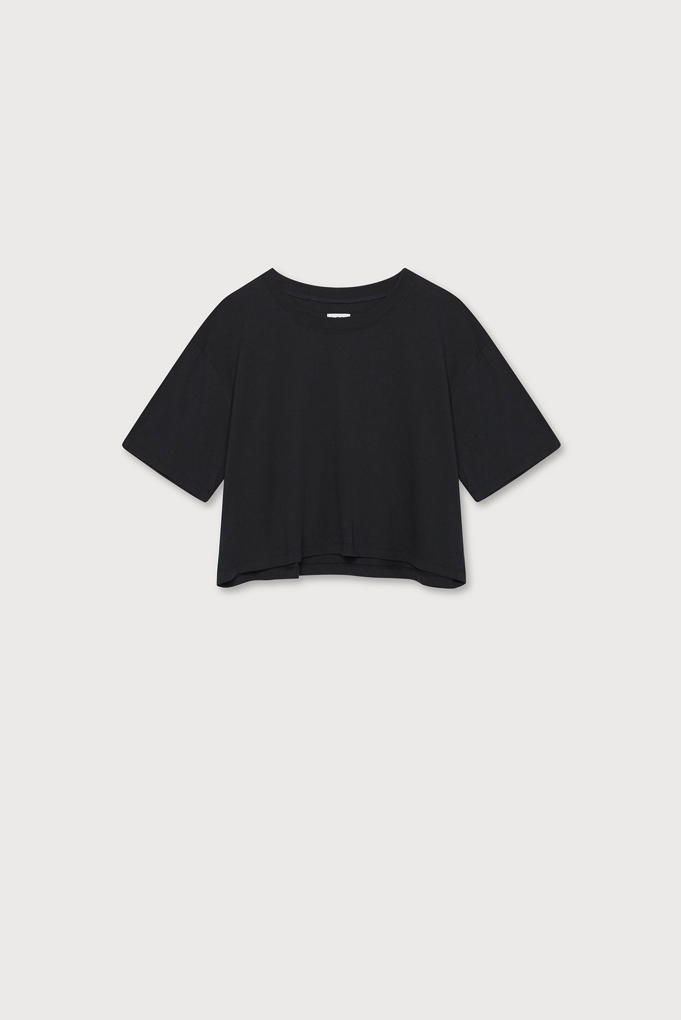 A.BCH A.15 Navy Crop T-Shirt in Organic Cotton