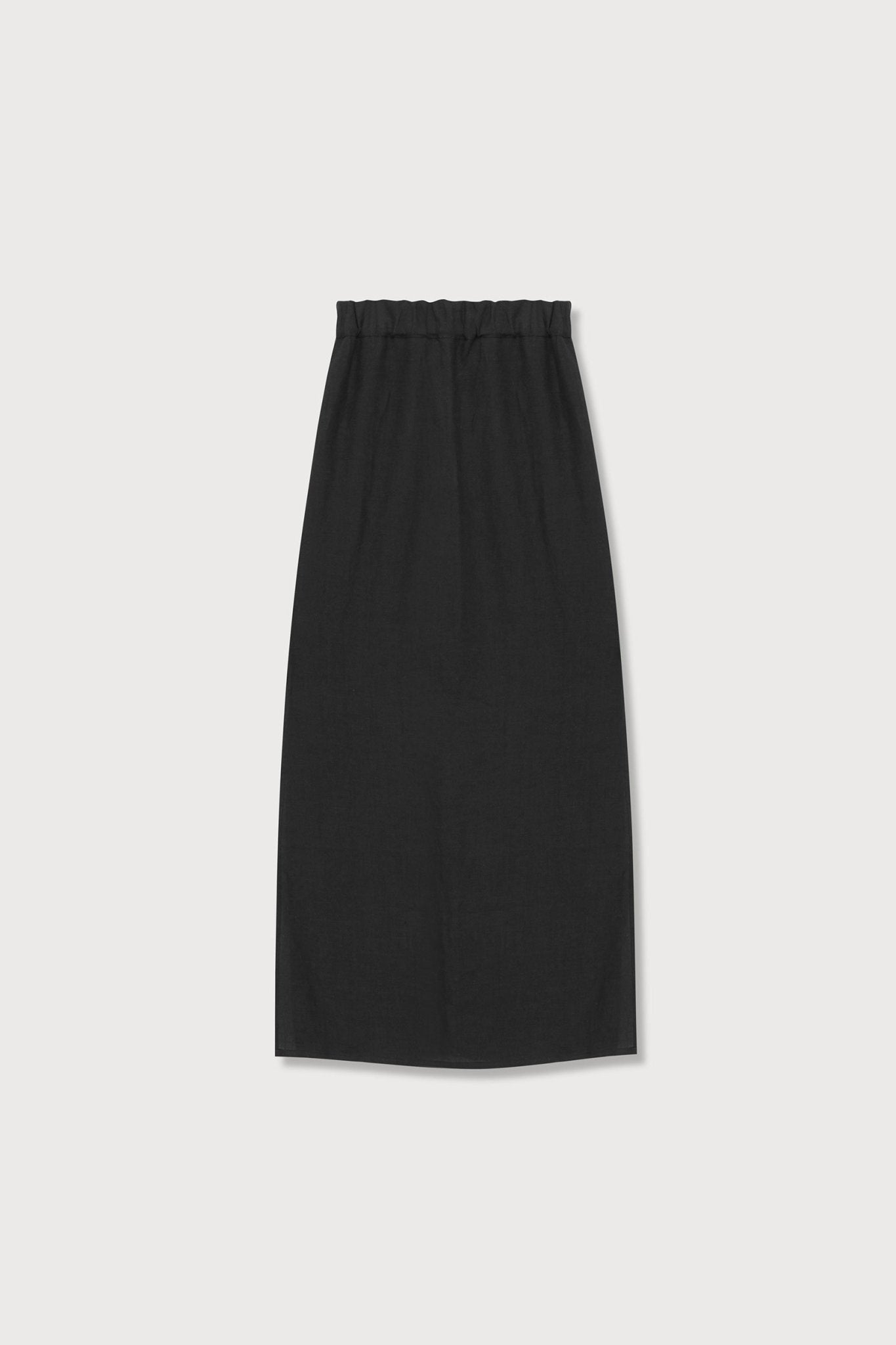 A.BCH A.31 Black Long Sheer Skirt Organic Cotton