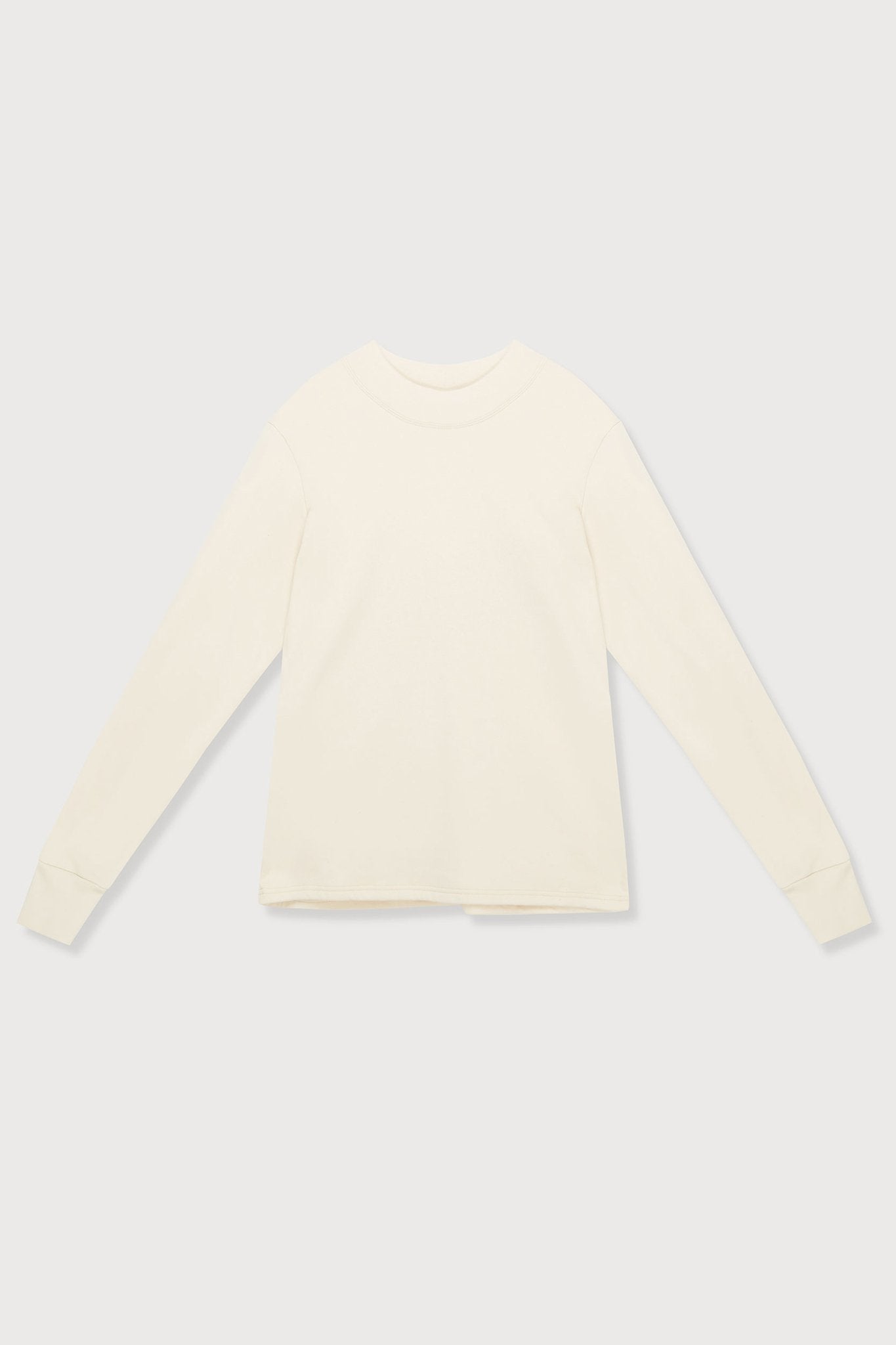 A.BCH A.33 Sage Organic Cotton Fleecy Sweater