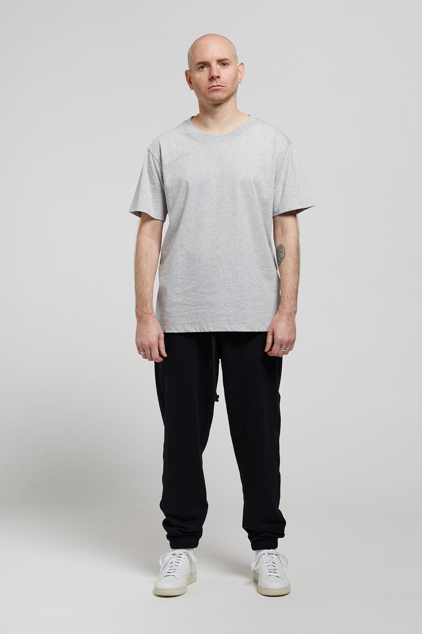 A.BCH A.37 Black Trackpants in Organic Cotton