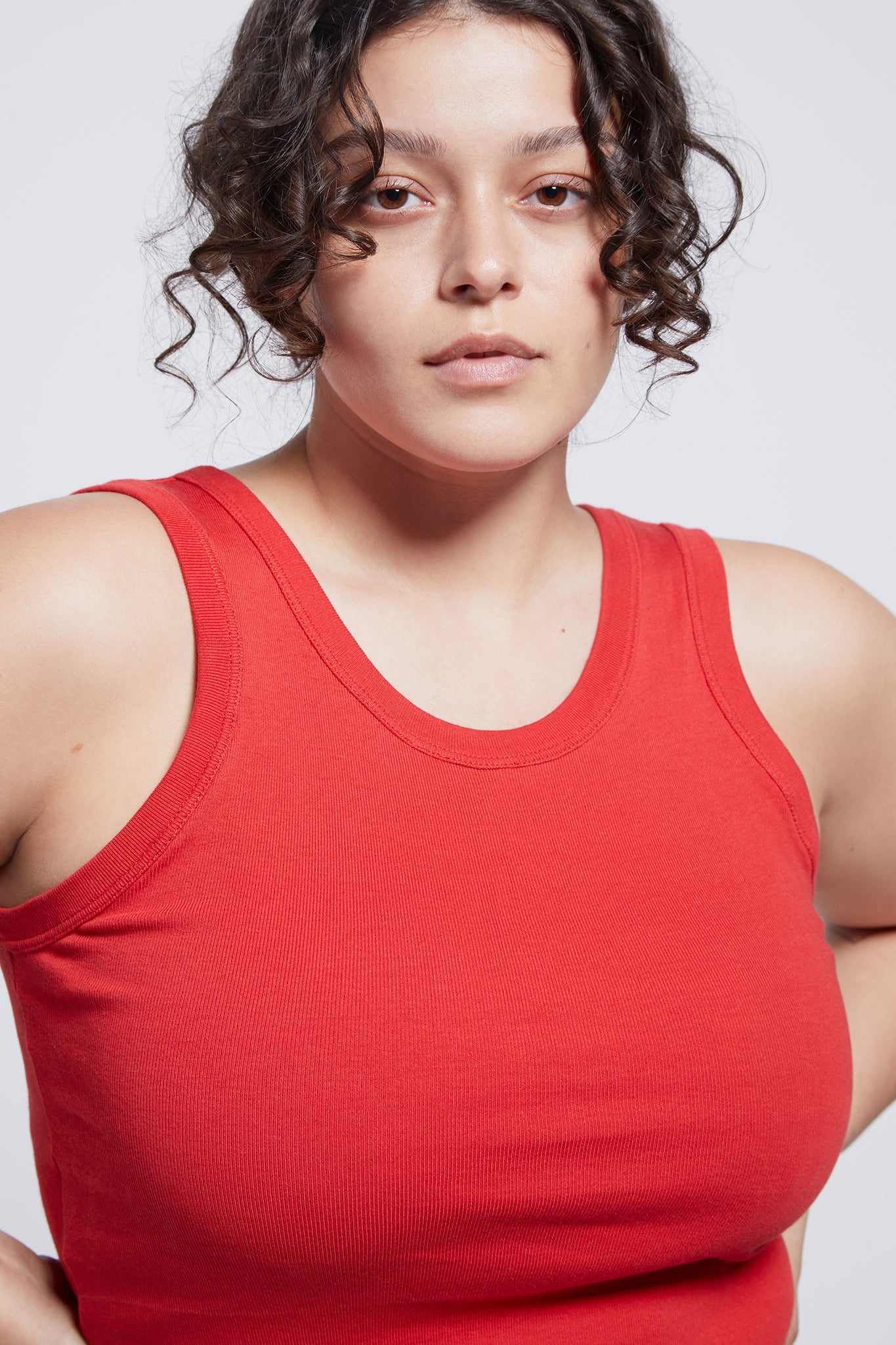 A.BCH A.44 Cherry Classic Tank in Organic Cotton