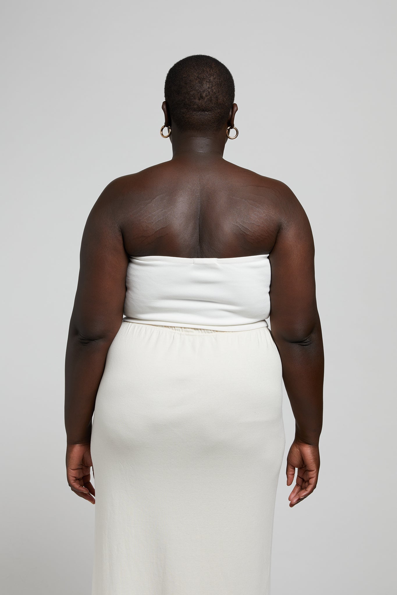 A.BCH A.55 Bone Tube Top in Organic Cotton