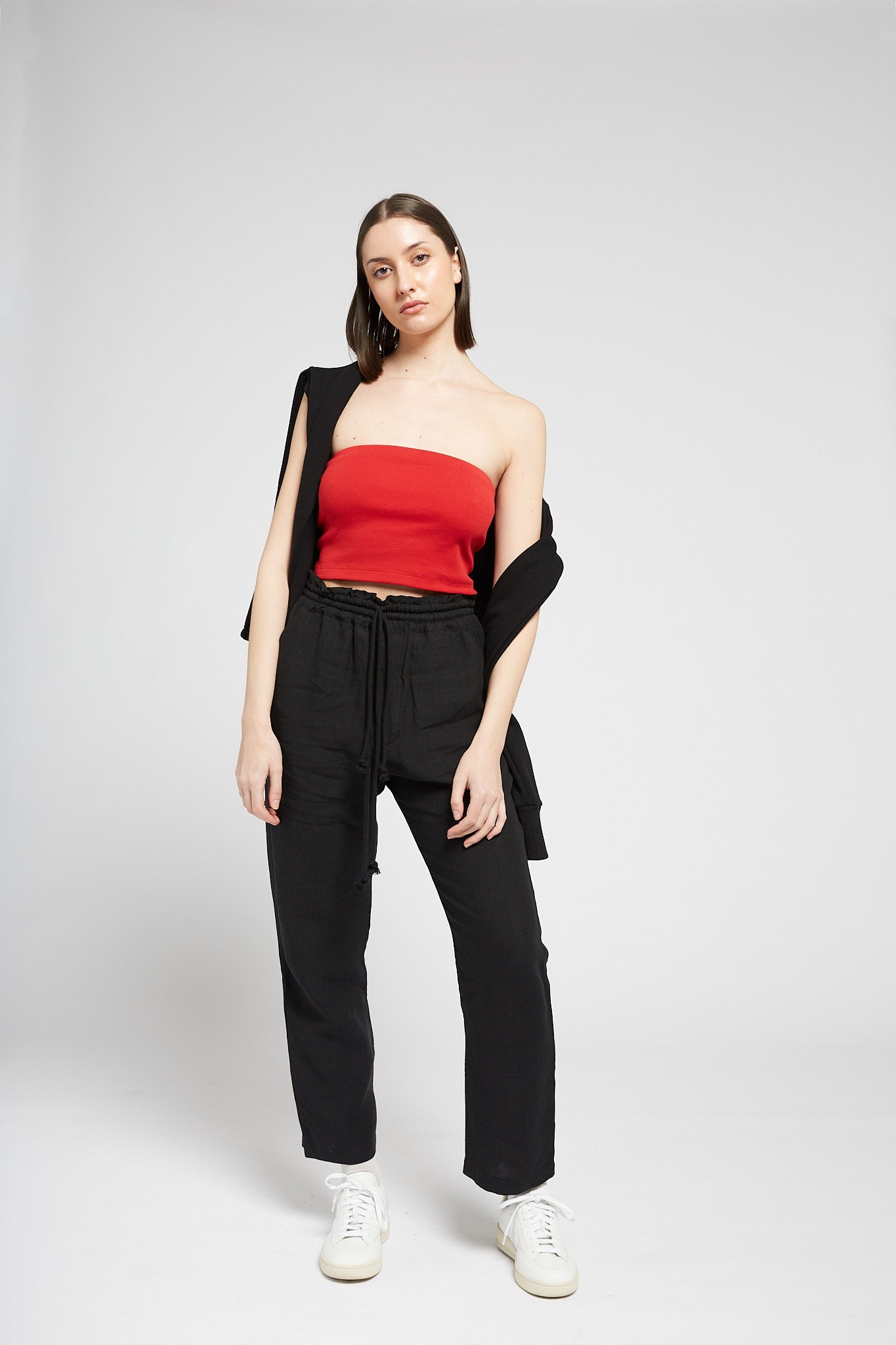 A.BCH A.55 Cherry Tube Top in Organic Cotton