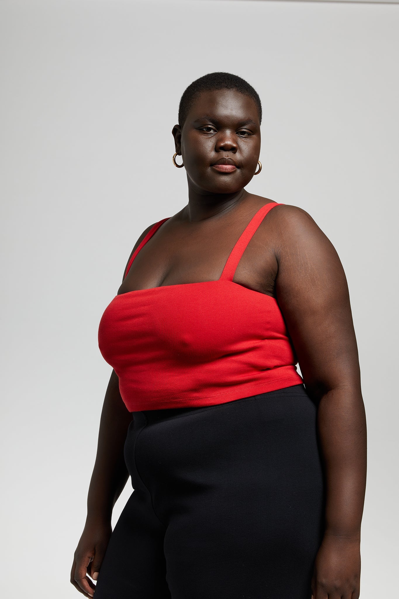 A.BCH A.55 Cherry Tube Strap Top in Organic Cotton