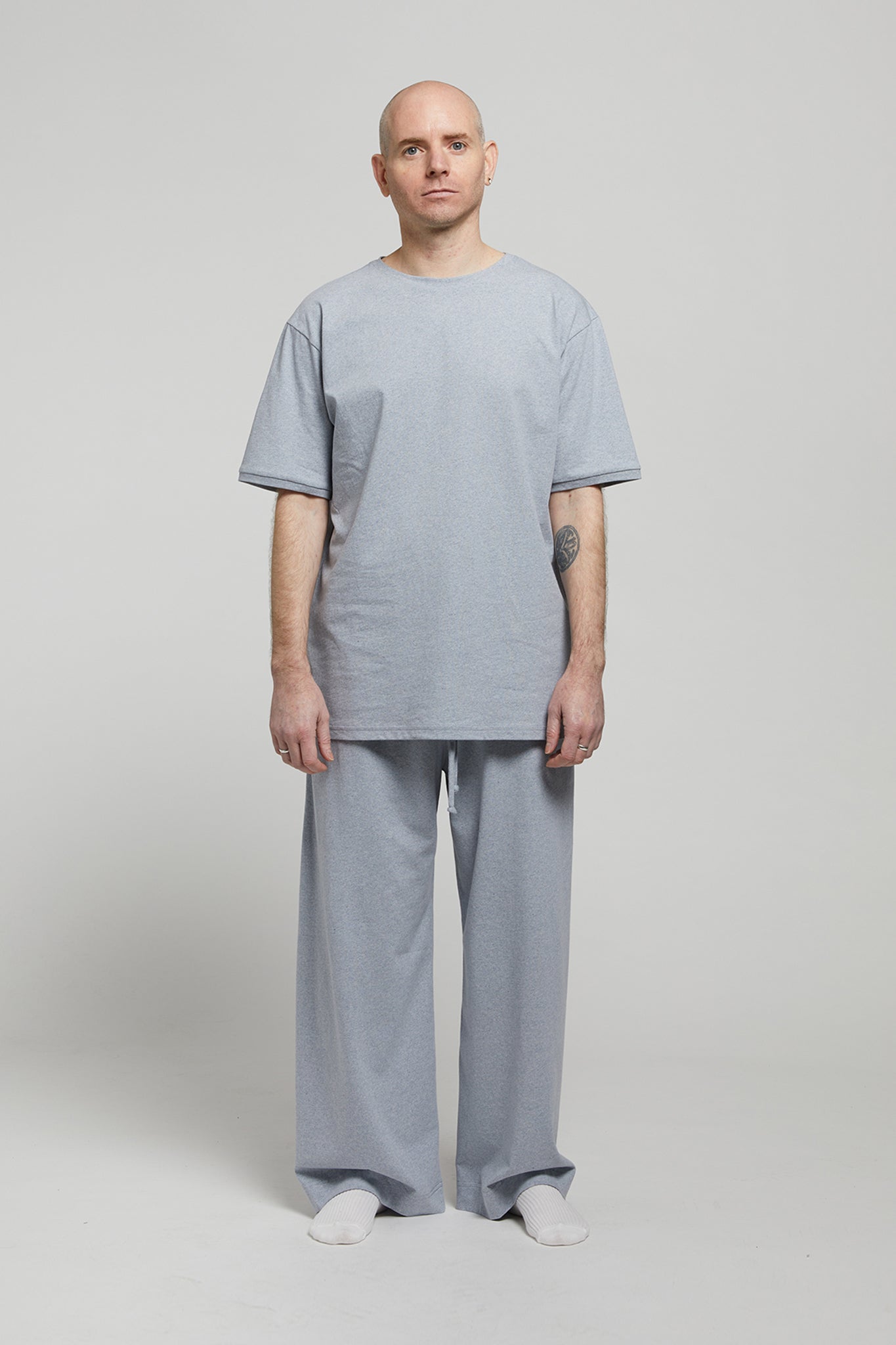 A.BCH A.58 Light Blue Marle in Recycled and Organic cotton