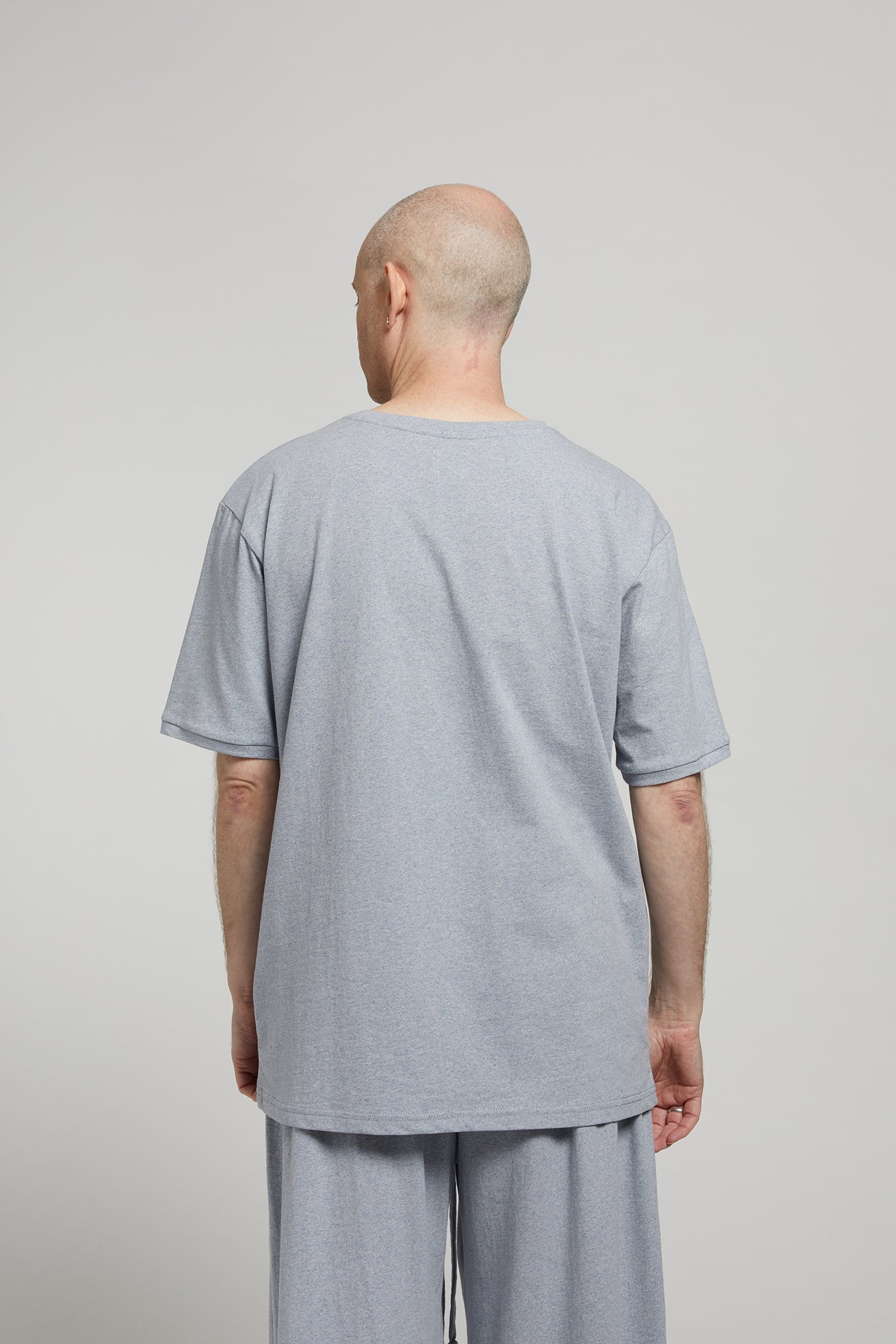 A.BCH A.58 Light Blue Marle in Recycled and Organic cotton