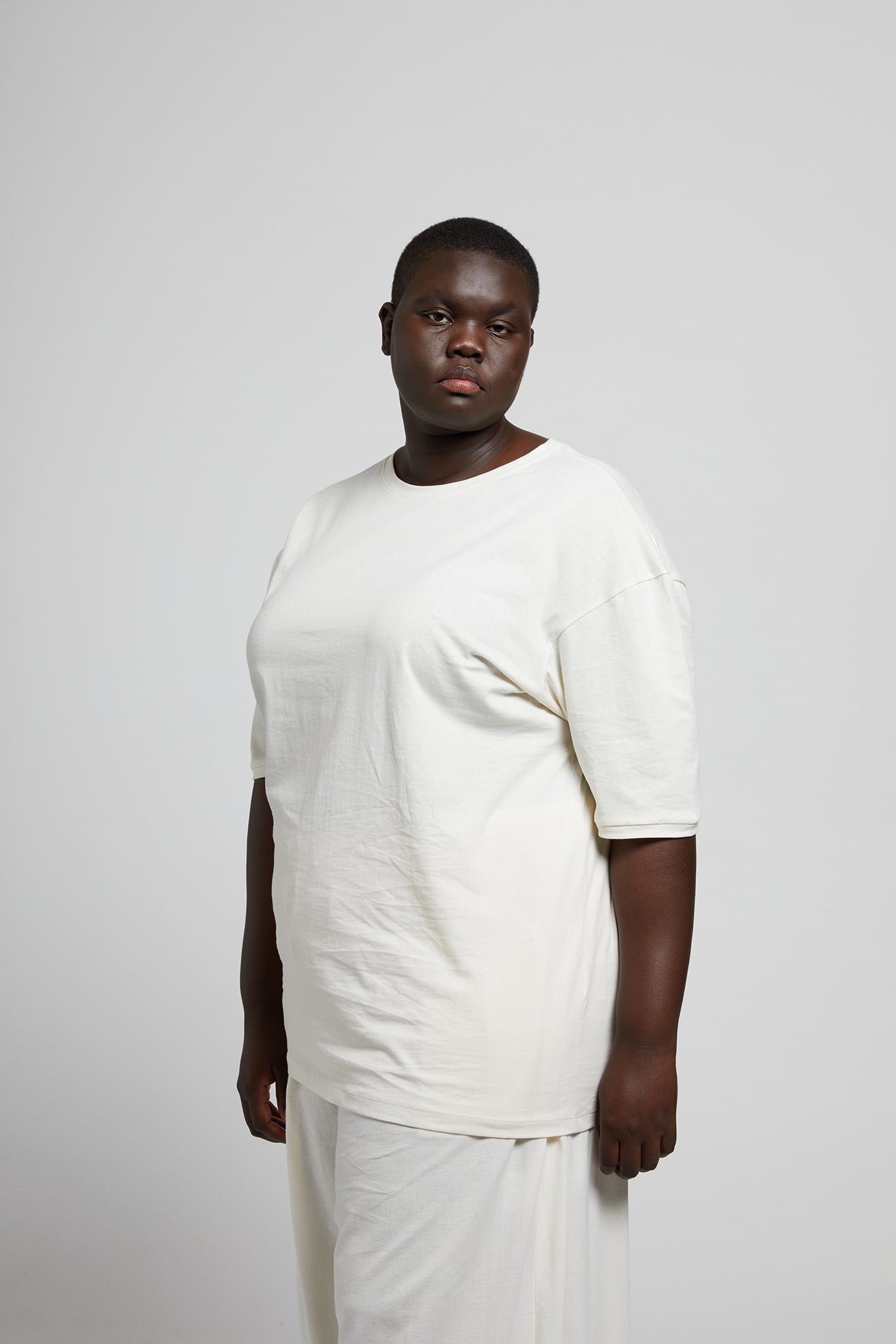 A.BCH A.58 Undyed Sleep T-Shirt in Australian cotton