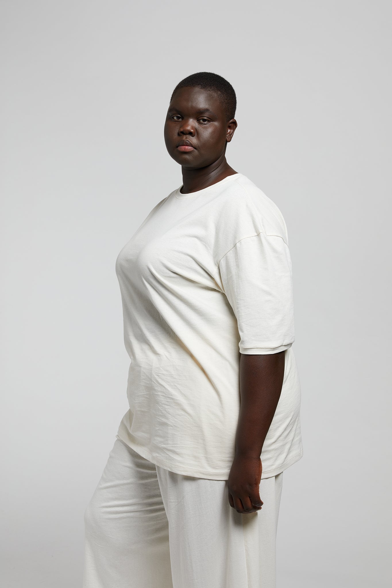 A.BCH A.58 Undyed Sleep T-Shirt in Australian cotton