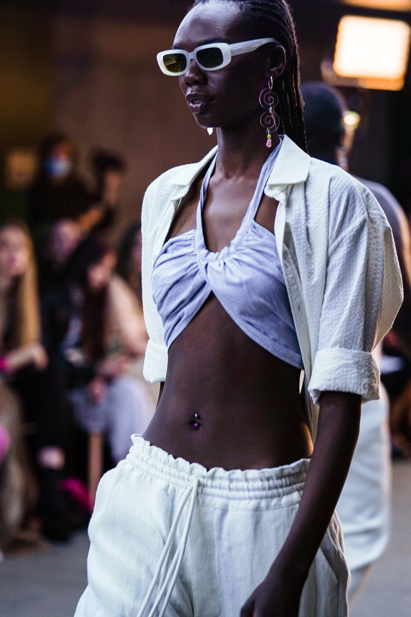 A.BCH Red Line The Styling Piece 1 RL-TSP1 Light Indigo Chambray in Hemp and Organic Cotton