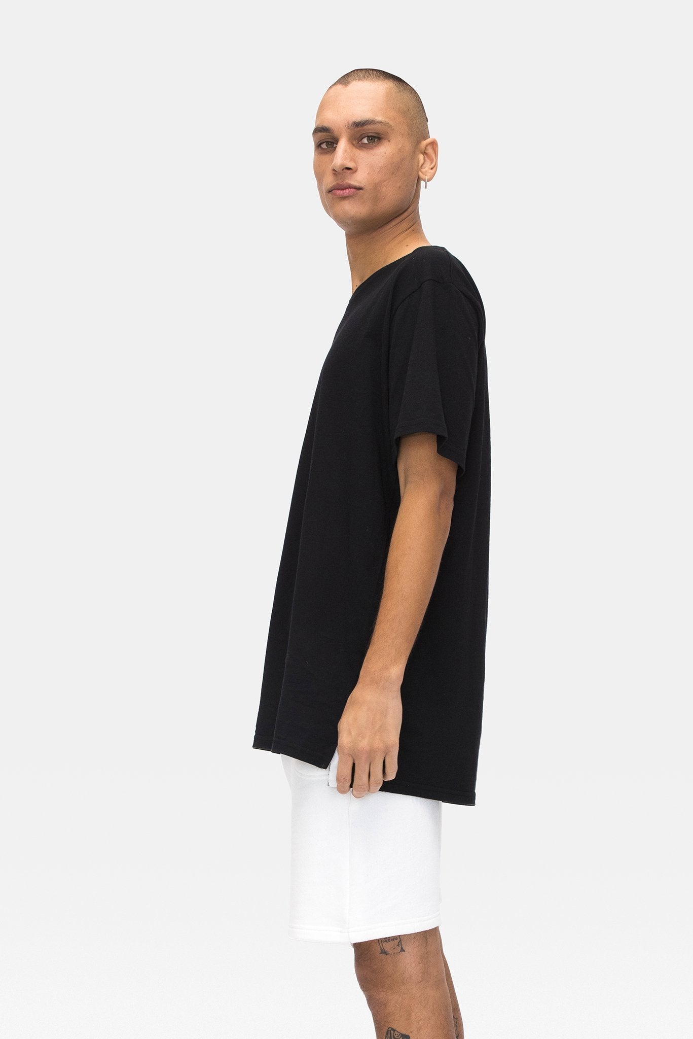 A.BCH A.01 Black T-Shirt in Organic Cotton