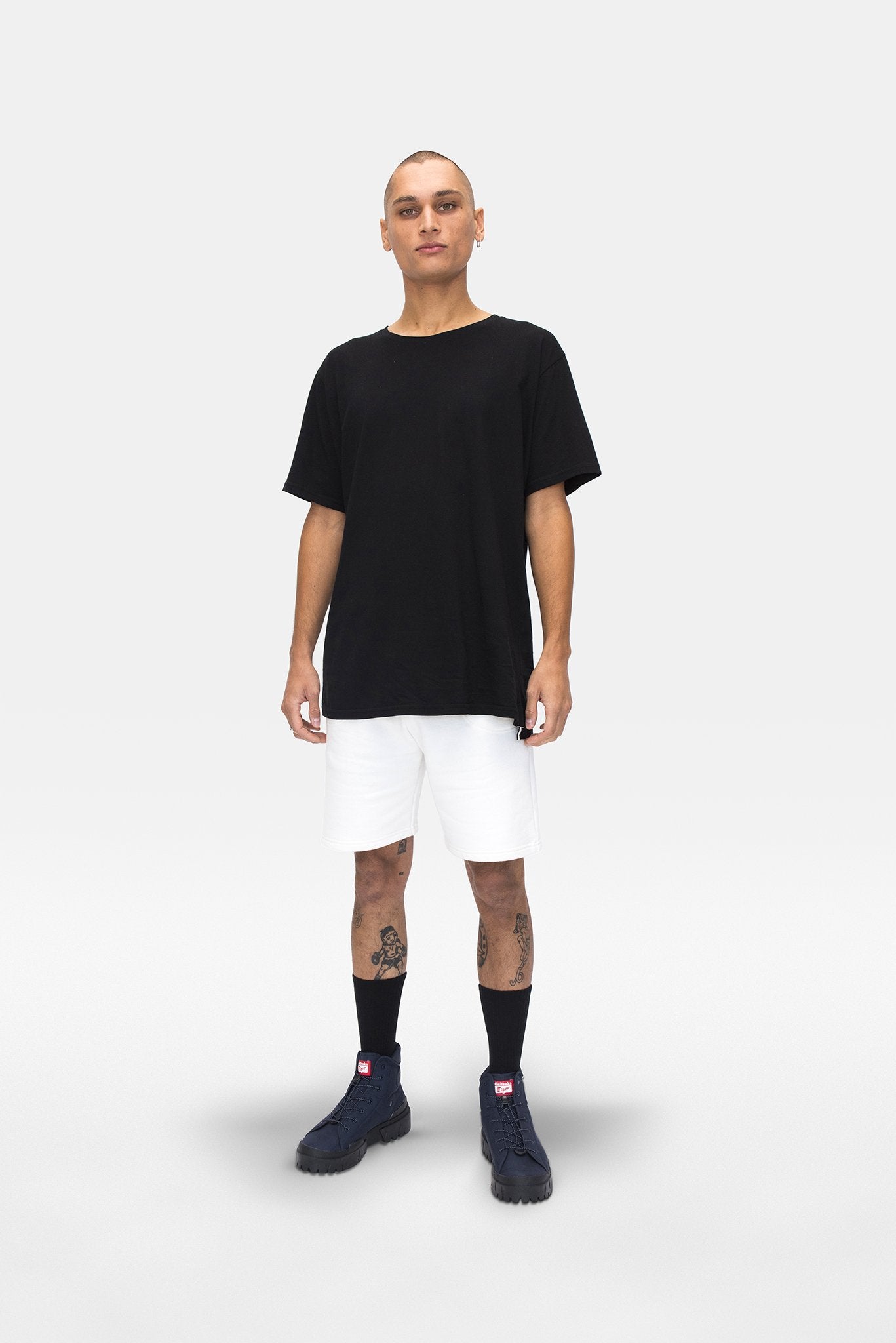 A.BCH A.01 Black T-Shirt in Organic Cotton
