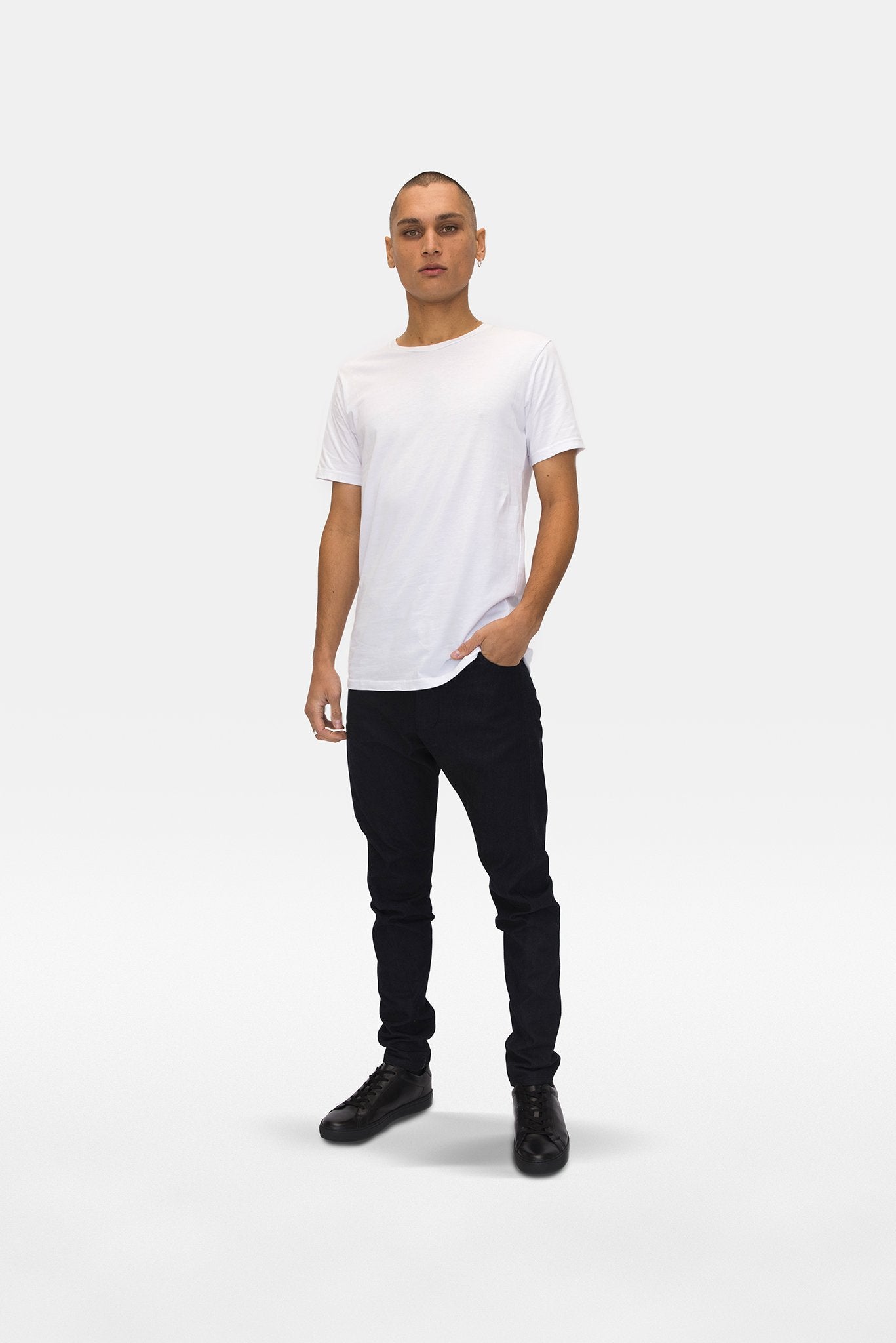 A.BCH A.01 White T-Shirt in Organic Cotton