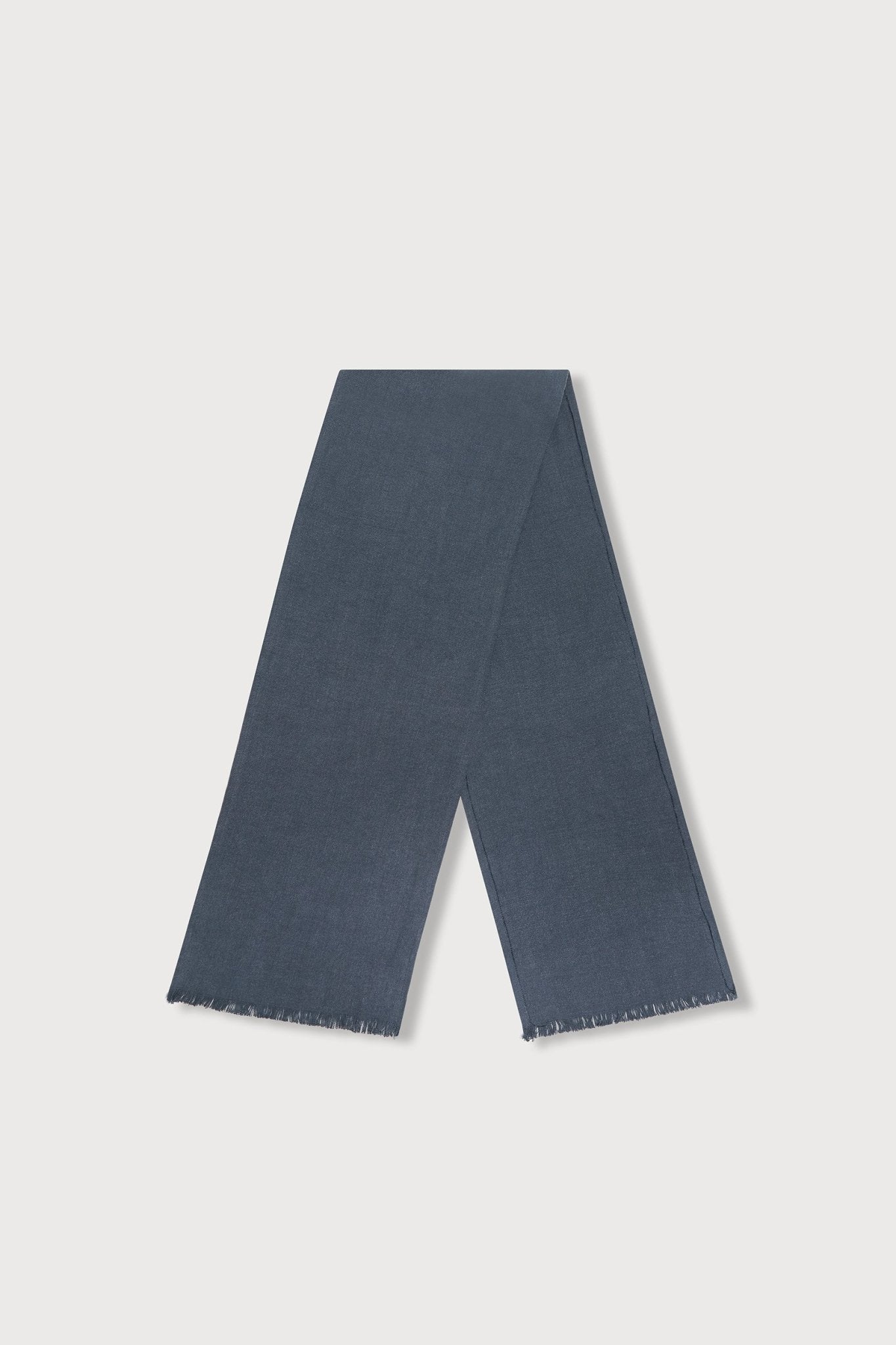 A.BCH A.11 Stonewash Blue Throw Scarf in Hemp