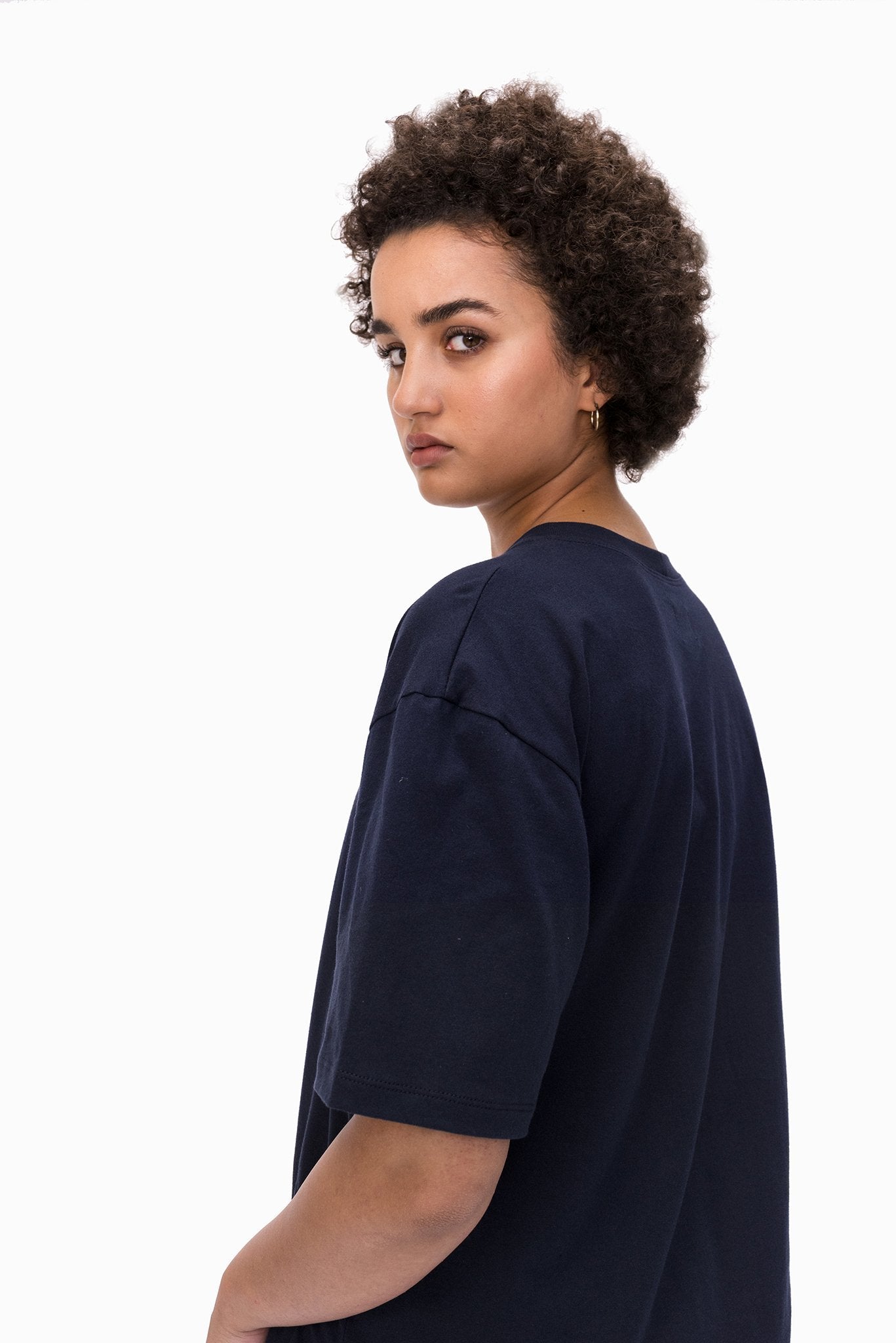 A.BCH A.15 Navy Classic T-Shirt in Organic Cotton