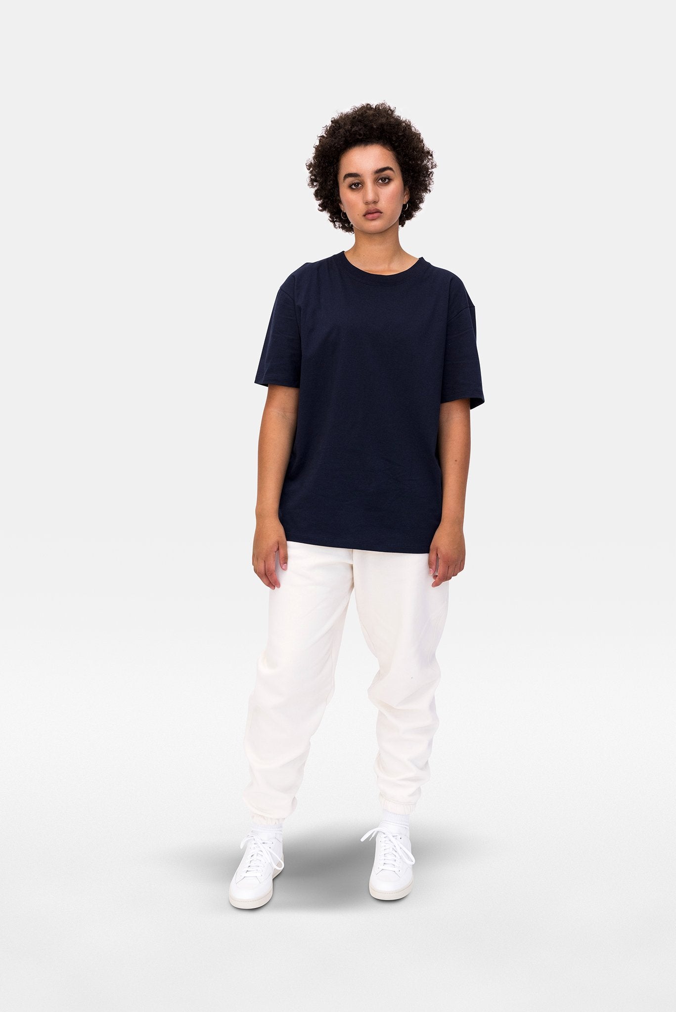 A.BCH A.15 Navy Classic T-Shirt in Organic Cotton