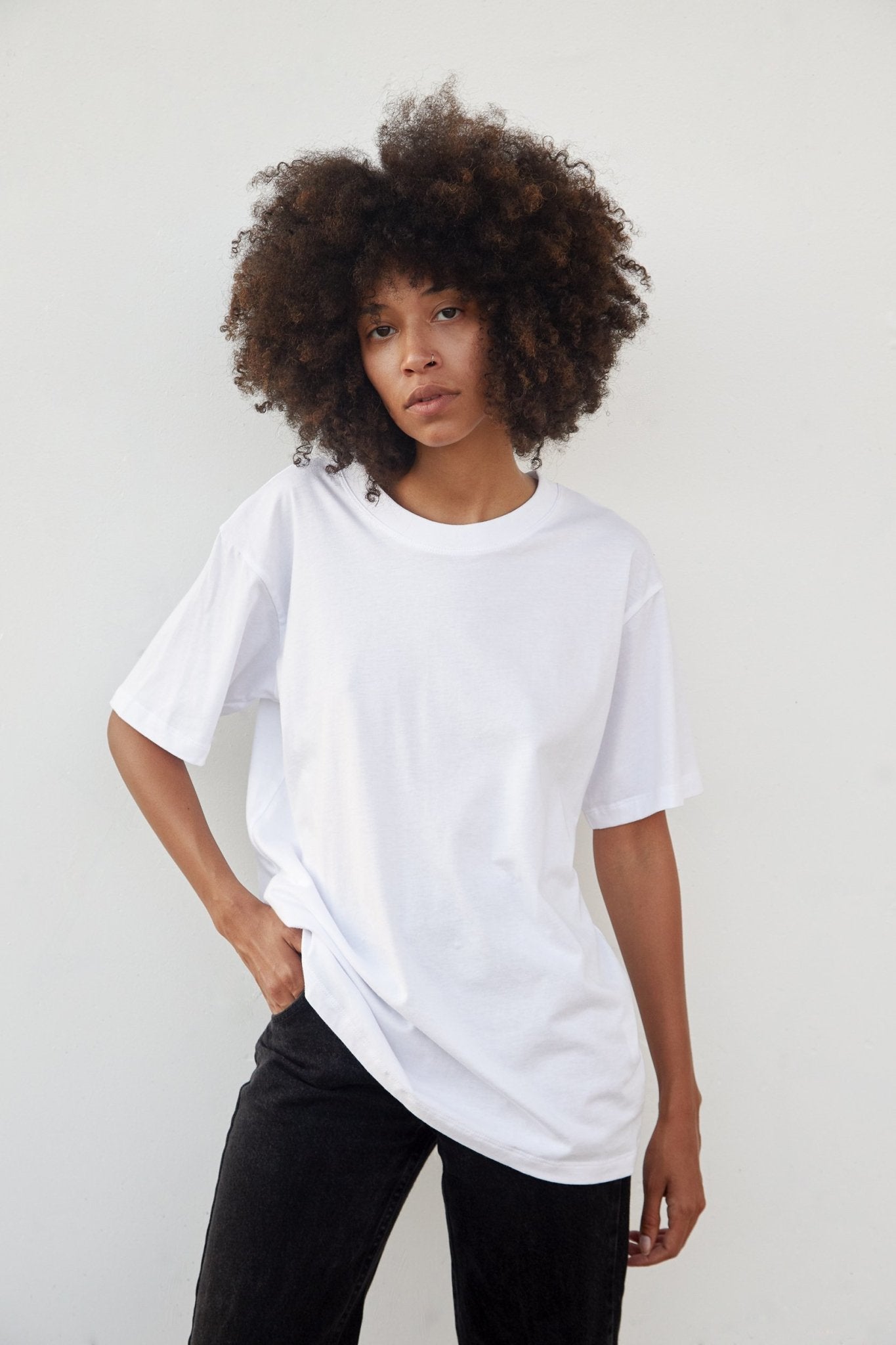 A.BCH A.15 White Classic T-Shirt in Organic Cotton
