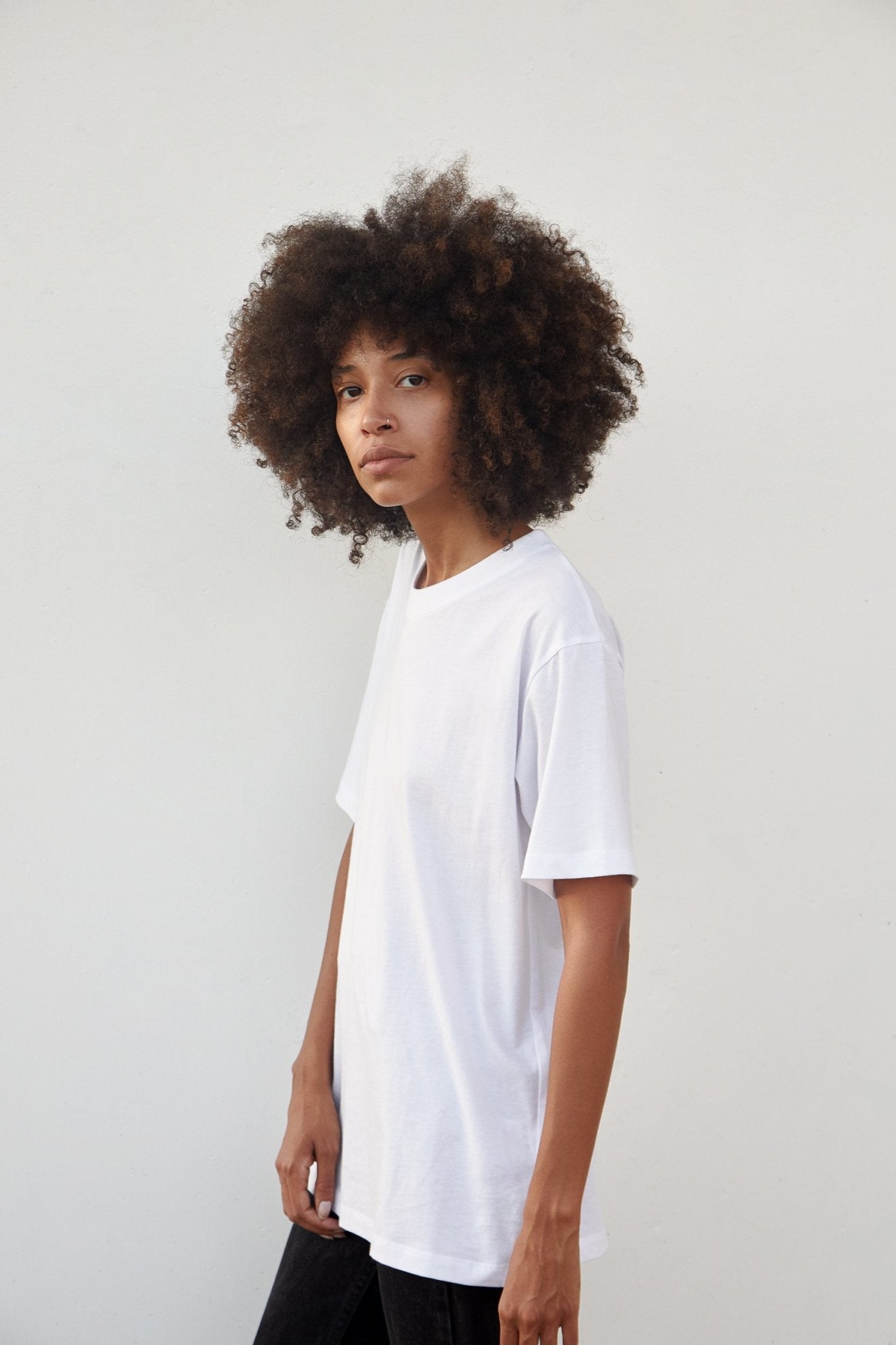 A.BCH A.15 White Classic T-Shirt in Organic Cotton