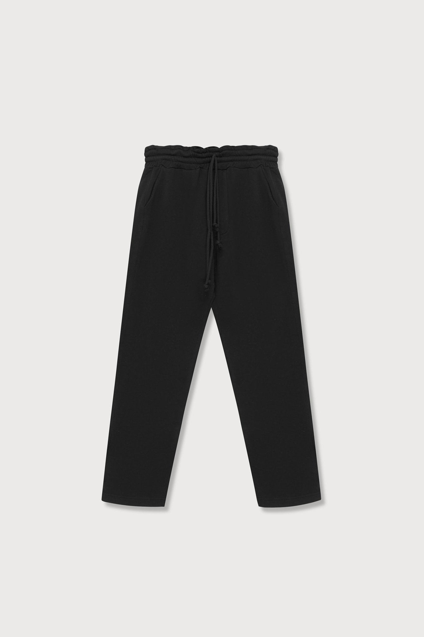 A.BCH A.32 Black Every Day Joggers in Organic Cotton Terry