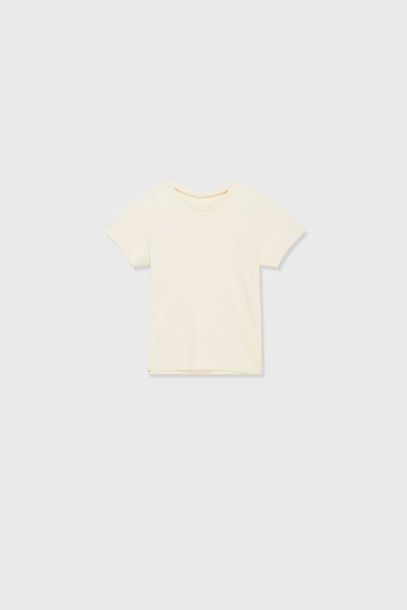A.BCH A.35 Undyed Rib T-Shirt in Organic Cotton
