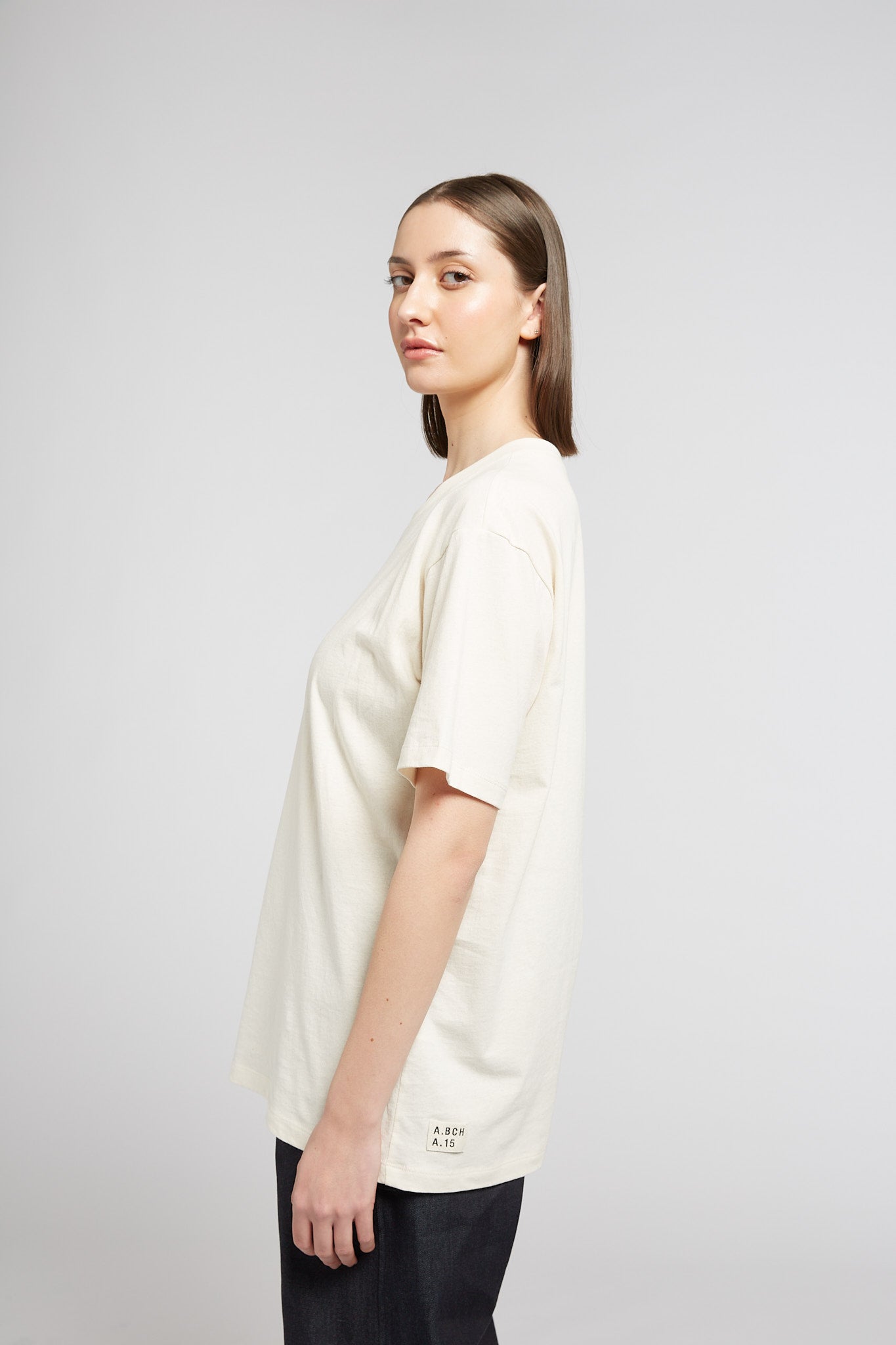 A.BCH A.15 Undyed Classic T-Shirt in Organic Cotton