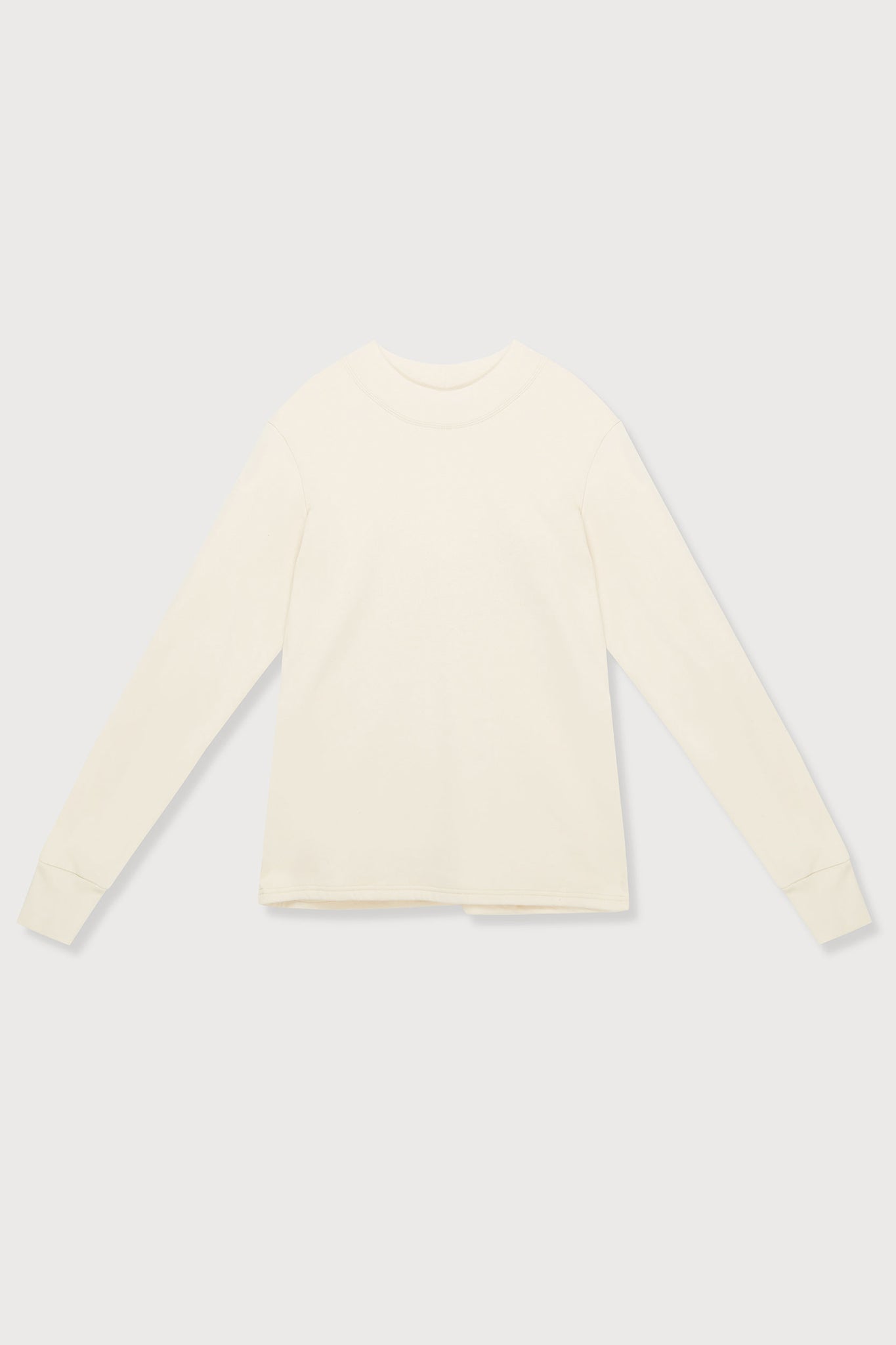 A.BCH A.33 Undyed Classic Fleecy Sweater in Organic Cotton