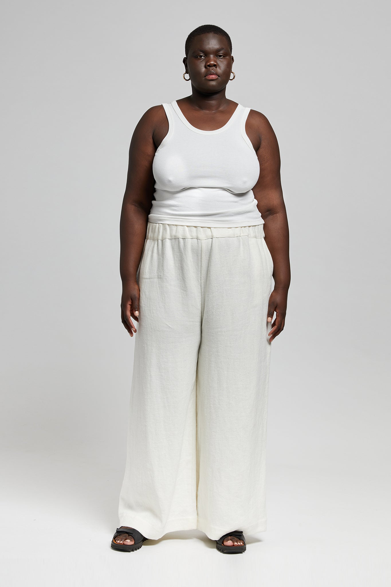 A.BCH A.44 Bone Classic Tank in Organic Cotton