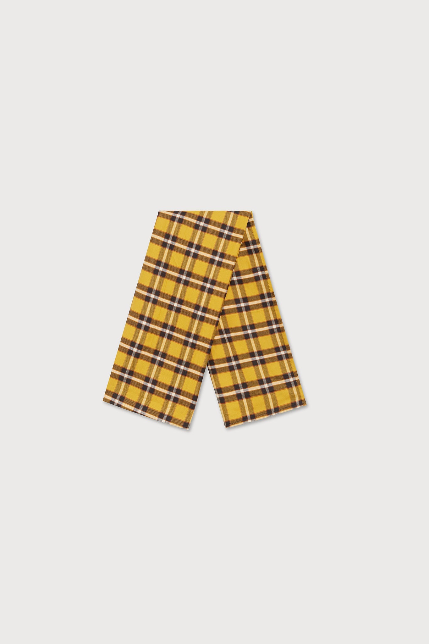 Navy Marigold Plaid