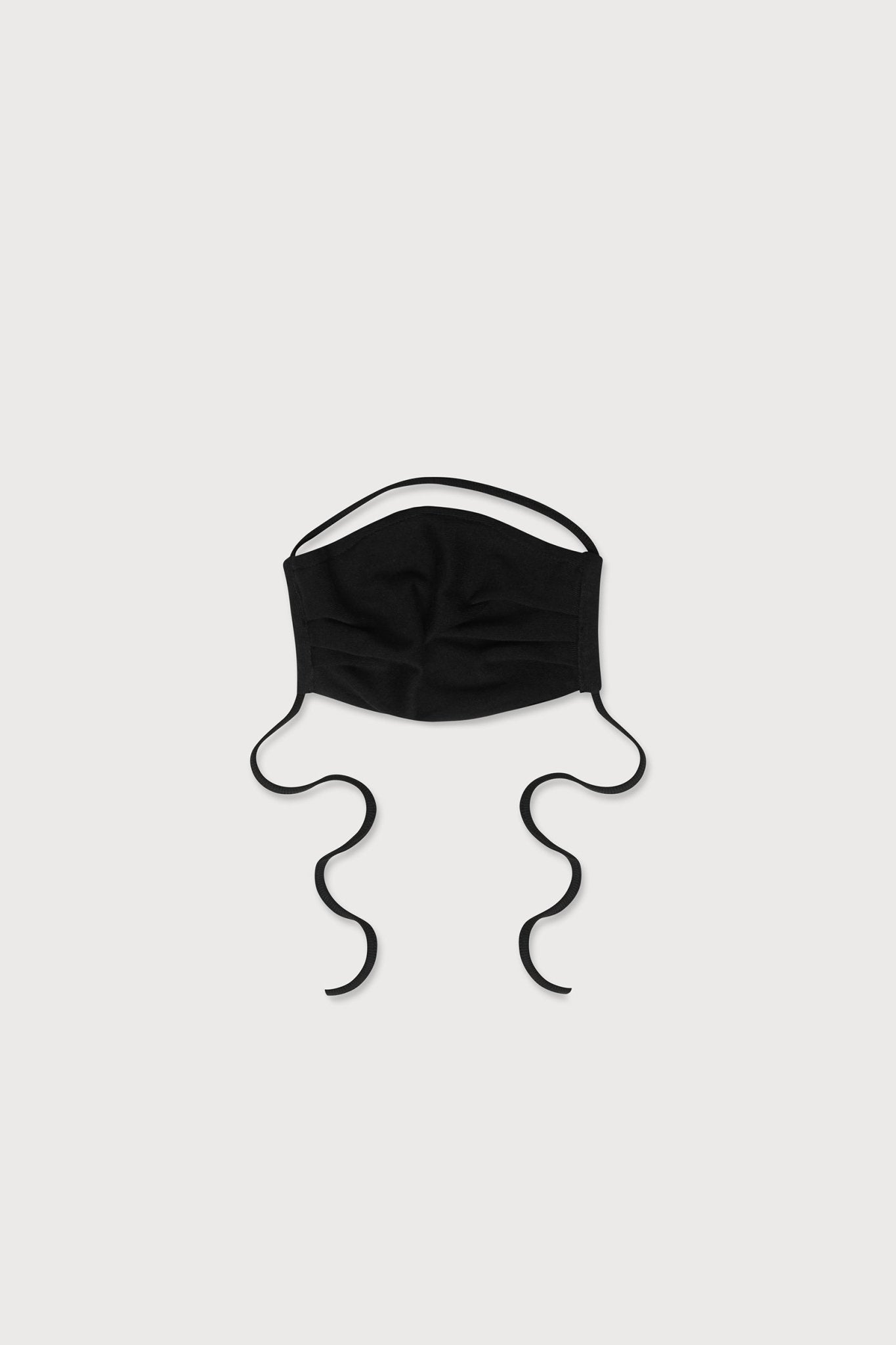 A.BCH A.00 Black Dust Mask in Organic Cotton