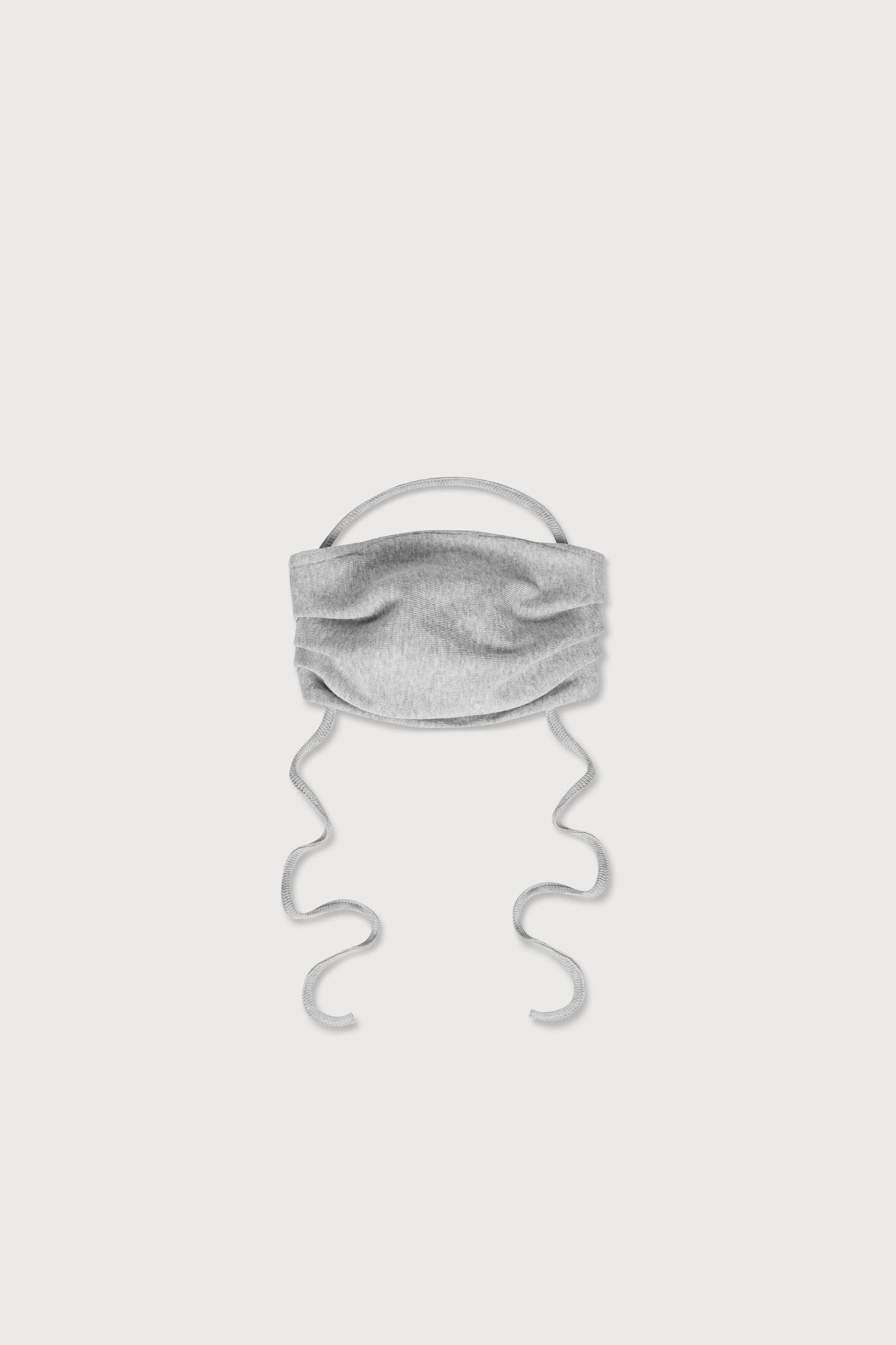 A.BCH A.00 Grey Marle Dust Mask in Organic Cotton
