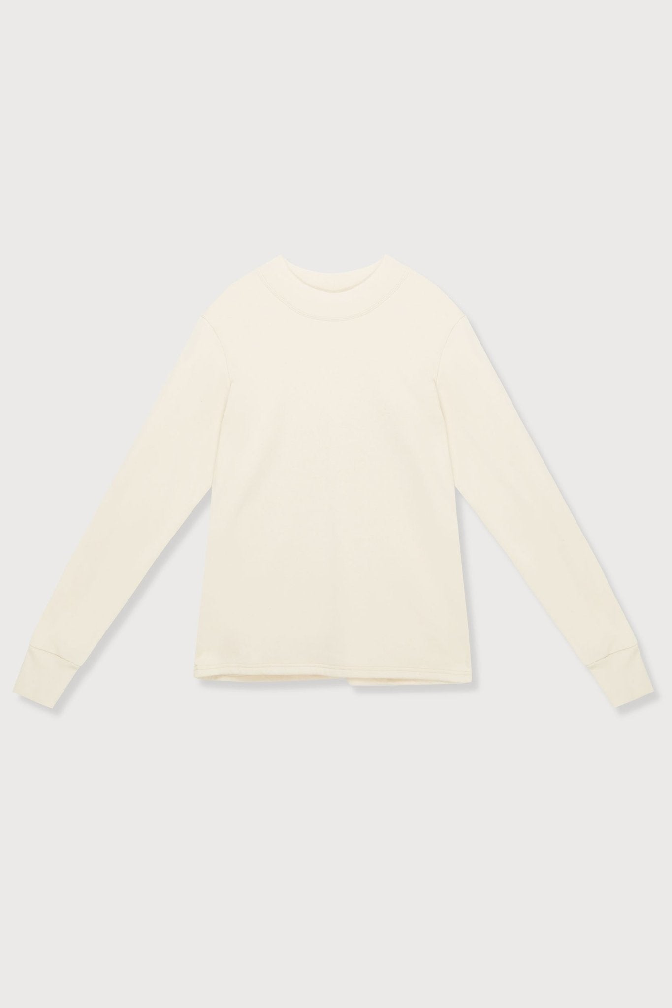 A.BCH A.33 Undyed Fleecy Sweater in Organic Cotton